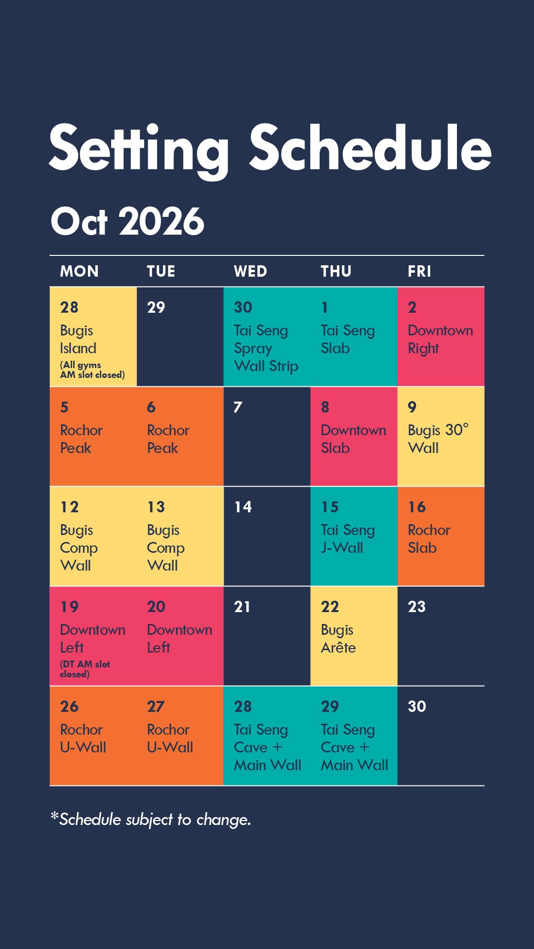 Schedule image 1