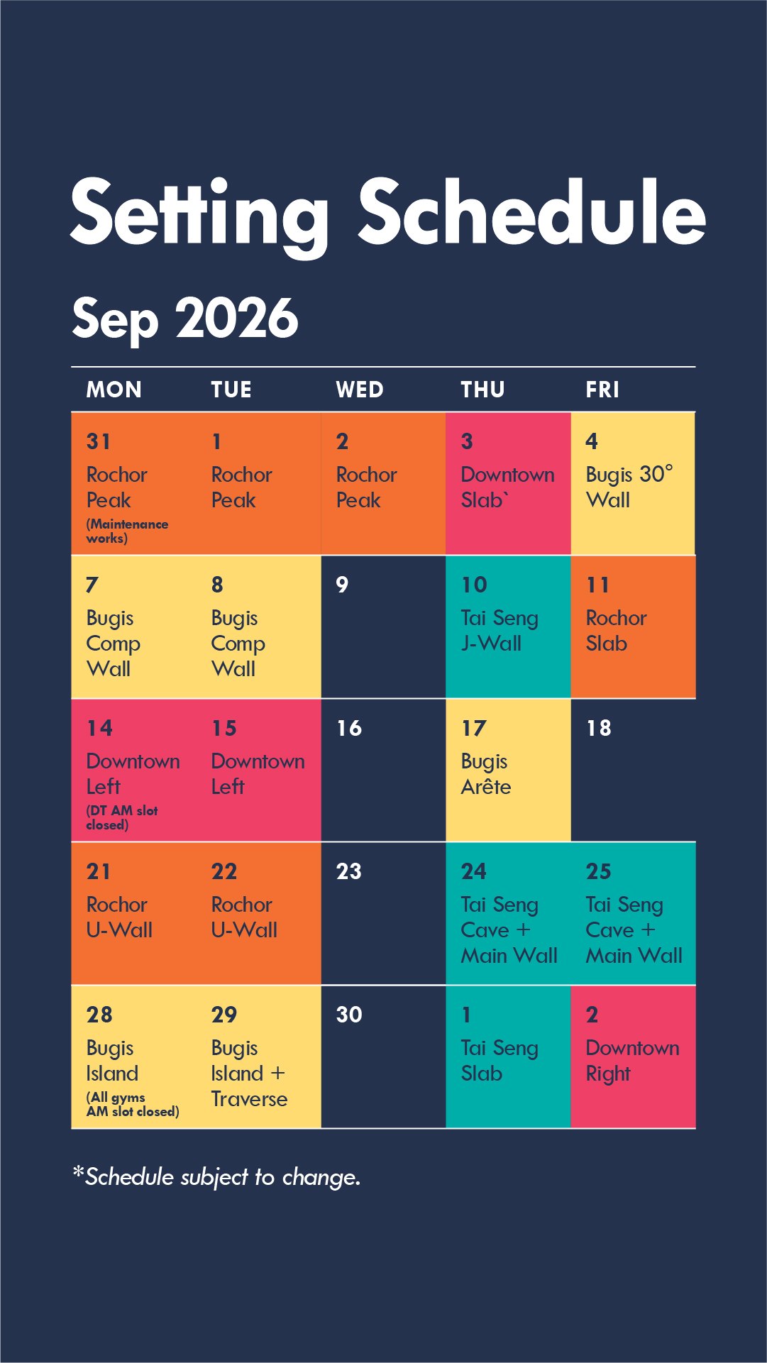 Schedule image 1